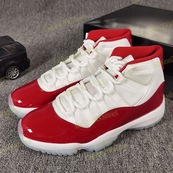High Quality 11 11s Shoes Mens Designer Shoe For Womens Outdoor Sport Sneakers Cap and Gown Legend Blue DMP Gratitude Playoffs Bred Cool Grey Cherry with box