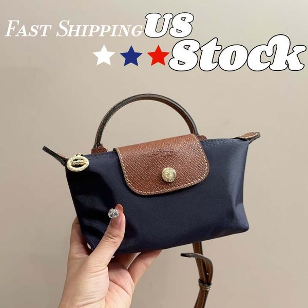 Designer Inspired Foldable Shoulder Bag Lightweight Nylon Tote Vintage Style Crossbody Bag for Women Water Resistant Handbag Purse Shopping Bag