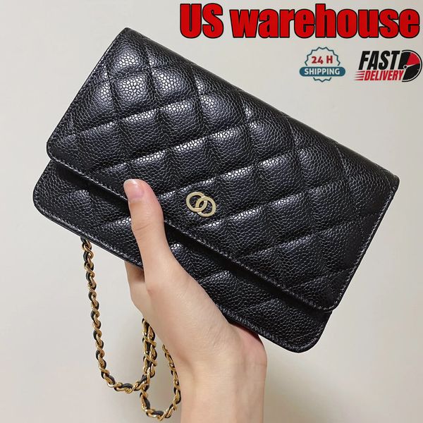 Designer Shoulder Chain Bag Top Famous Bags Fashion Shoulder Bas messager Envelope Postman Handbag Plaid Purse Sheepskin Women's Evening Bags