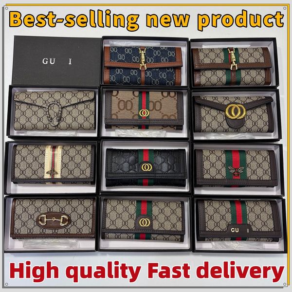 guccii wallet high quality wallet purse designer wallet women luxury Flap Coin Purses Cardholder wallet porte monnaie designer woman handbags mens purse wallet