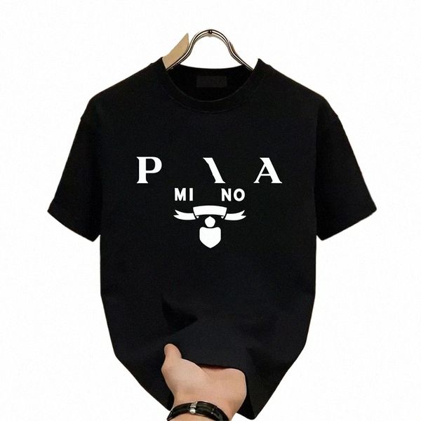 S-6XL us Local Free shipping designer Brand Luxury Mens T Shirts Soft Cotton Short Sleeves T-shirts Summer Casual Comfort Men's Clothing Apparel Tees Tshirts