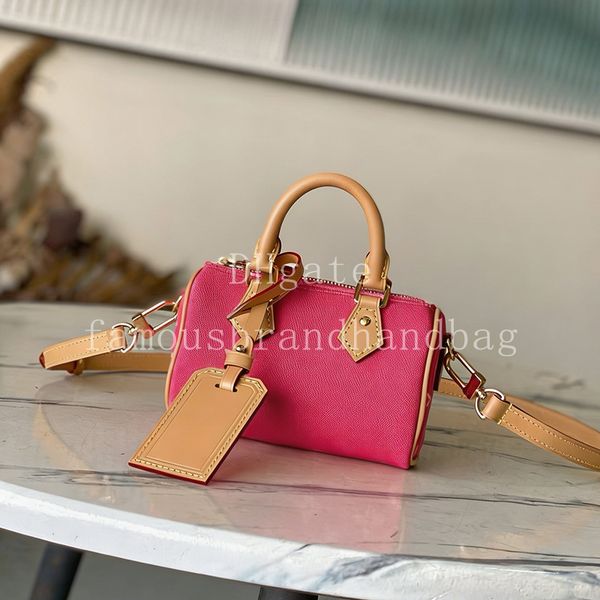 Master quality Nano Shoulder Bag Designer Boston Bag Mini Crossbody Bag Women Handbag With Gift Box LS01G