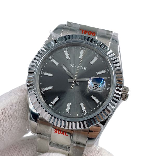 Jason007U1 SUPER St9 Rolesor Dark Grey Dial Rhodium UPGRADED 41MM Automatic Mechanical Sapphire Luminous Mens Watches Stainless Steel Calendar