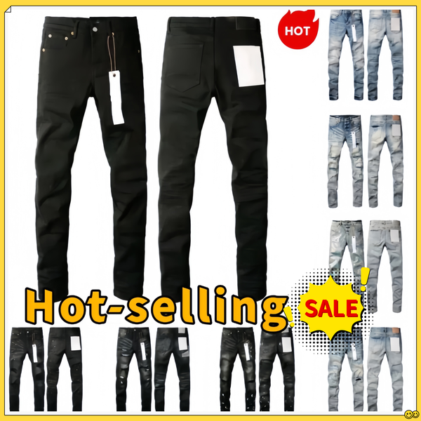 mens designer jean black pencil pants hole cotton print hip hop streetwear pants casual streetwear casual designers joggers pant Jeans skinny Jeans fast delivery