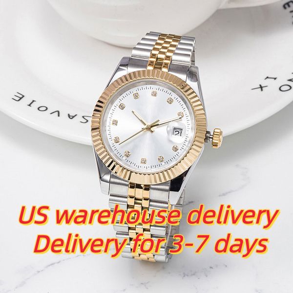 Luxury Men's & Women's Automatic Mechanical Watch - Stainless Steel with Sapphire Crystal (Models: 2813 for Men, 41/36MM)