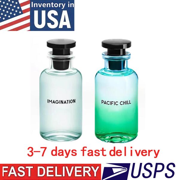 Stock in the US Men Women Perfume Delina VALAYA IMAGINATION Pacific Chill 3-7 Days Delivery Fragrance 100ml Long Lasting Smell Good scent Cologne Spray