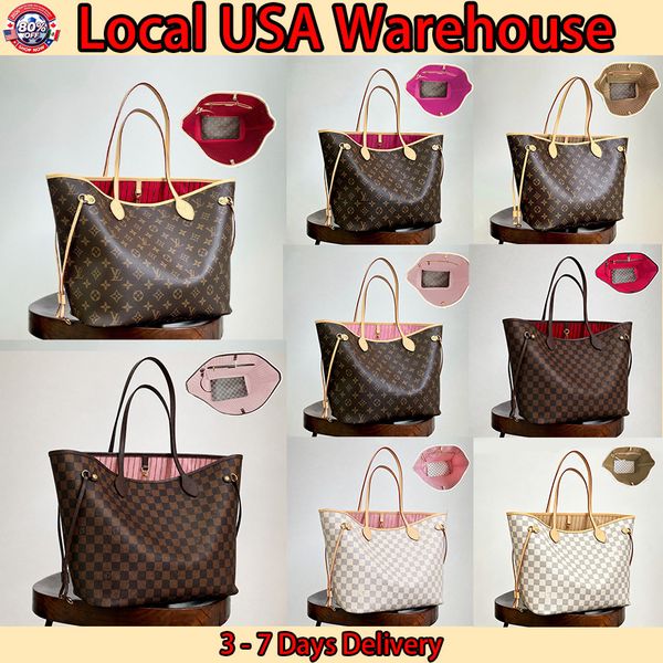 tote bag Designer Bag Luxury Bag louis vuitons bag Shoulder Bag High Quality Full print Bag neverful tote bag Women Leather Handbag Wallets crossbody bag Tax-free