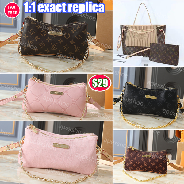 1:1 top quality tote bag shoulder bag Designer Bags 2026 Trends pochette uomo sac speedy nanospeedy bag speedy30 designer soft neverfulll pm pink bag makeup bag
