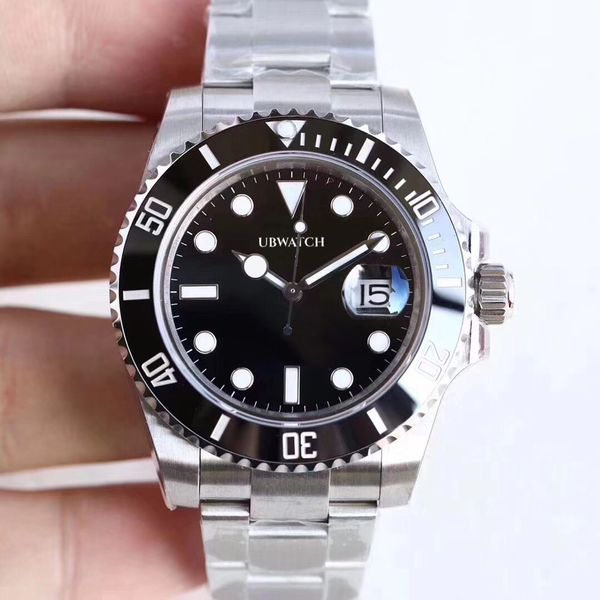 SUPER U1 MIYOTA8215 Movement New Style Luminous Automatic Date Super Lume Black Dial Men's Watches Man's Wristwatches Perfectly Matching With Formal and Casual Wear
