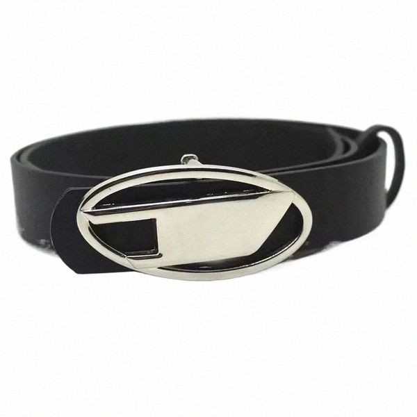 vintage Men Women Belt Sier Buckle D Letter Unisex Versatile Gaanized Old Buckle Decorati Man Jeans Female Skirt Belts 2.8cm Cintura 243561BF S5LJ#