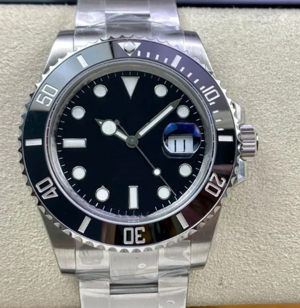 Sliding lock luxury ceramic bezel 2813 Movement Automatic Mechanical 41mm Watch 904L Stainless Steel Sapphire glass Super luminous WristWatches montre de luxe