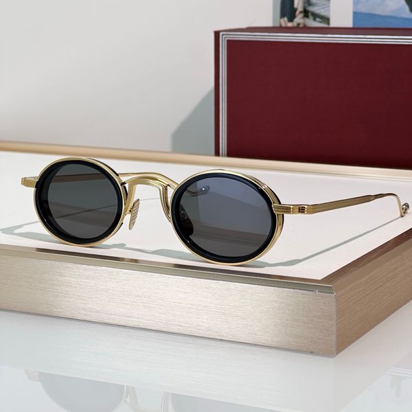Sunglasses For Men Women Fashion VARDA Designer Stylish High Street Catwalk Style Anti-Ultraviolet UV400 Acetate Oval Full Frame Glasses With Box