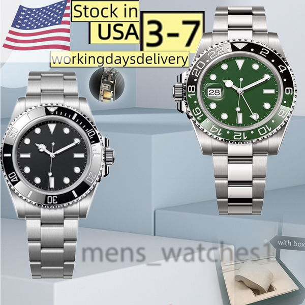 men's automatic mechanical ceramic watch 41mm all stainless steel watch montre de luxe watches