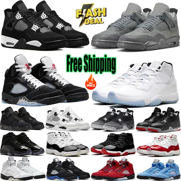 Basketball Shoes For Men Women 5s 11s Sneakers White thunder Bred Cool Grey Metallic Reimagined Wheat Mens outdoor Sports Trainers Men's shoes