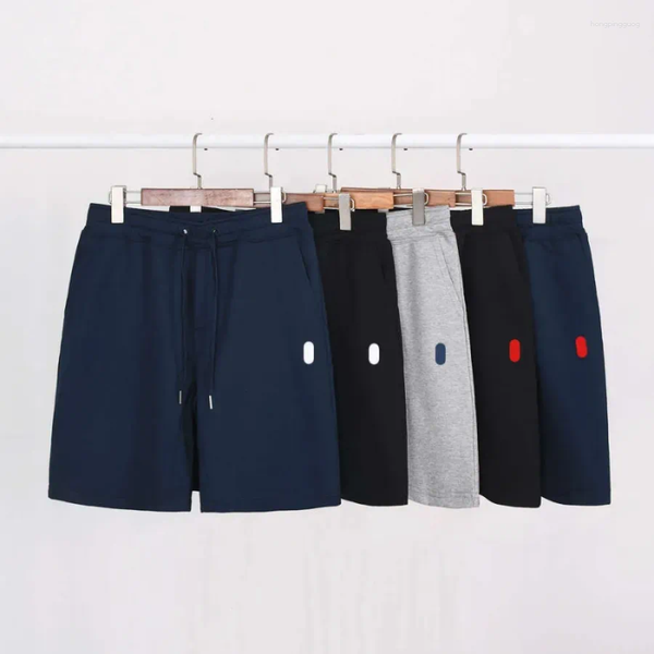 Men's shorts designer shirt Woman Cotton Relaxed t shirt Loose Knee Length Embroidery short pants Casual Breathable Streetwear Classic Clothes