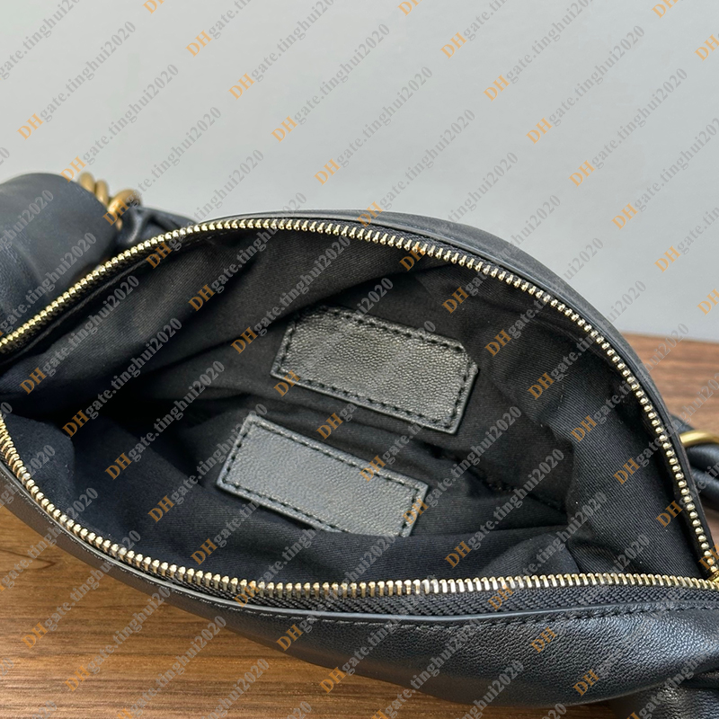 Ladies Fashion Casual Designe Luxury Amalia Hobo Bag Totes Handbag Crossbody Shoulder Bag Top Handbag Bag TOP Mirror Quality 862210 862558 2 Size Pouch Purse