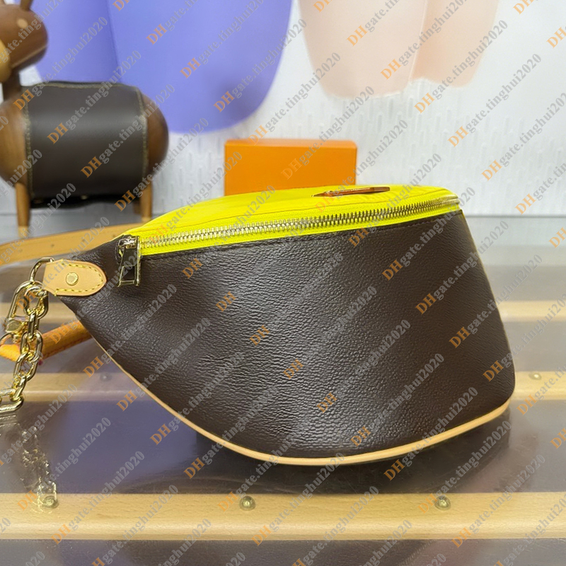 Ladies Fashion Casual Designe Luxury Bumbag Bag Waist Bags Waist Welt Pocket Belt Bag Crossbody Messenger Bag Totes Handbag TOP Mirror Quality M27237 Purse Pouch