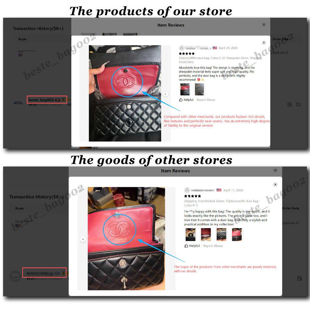 10A Caviar cf Classic Designer bags Shoulder Bag Sheepskin Women's Crossbody Bags Diamond Pattern Metal Chain Doube C Letters Flap Closure Handbag cc bag 25bag