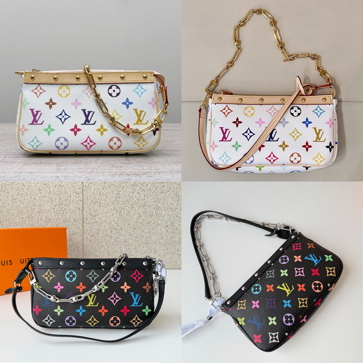 louis vuitons bag Pink denim bag designer bag Luxury Bag Chain Shoulder Bag Top Quality Women's handbag designer purse Gold Coin Bag Crossbody Bag Designer Bag pink bag
