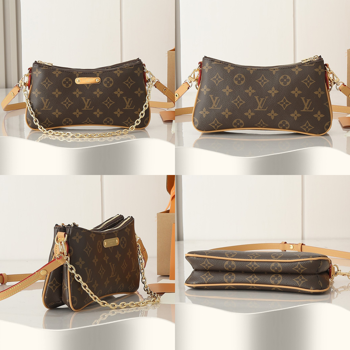 louis vuitons bag Pink denim bag designer bag Luxury Bag Chain Shoulder Bag Top Quality Women's handbag designer purse Gold Coin Bag Crossbody Bag Designer Bag pink bag