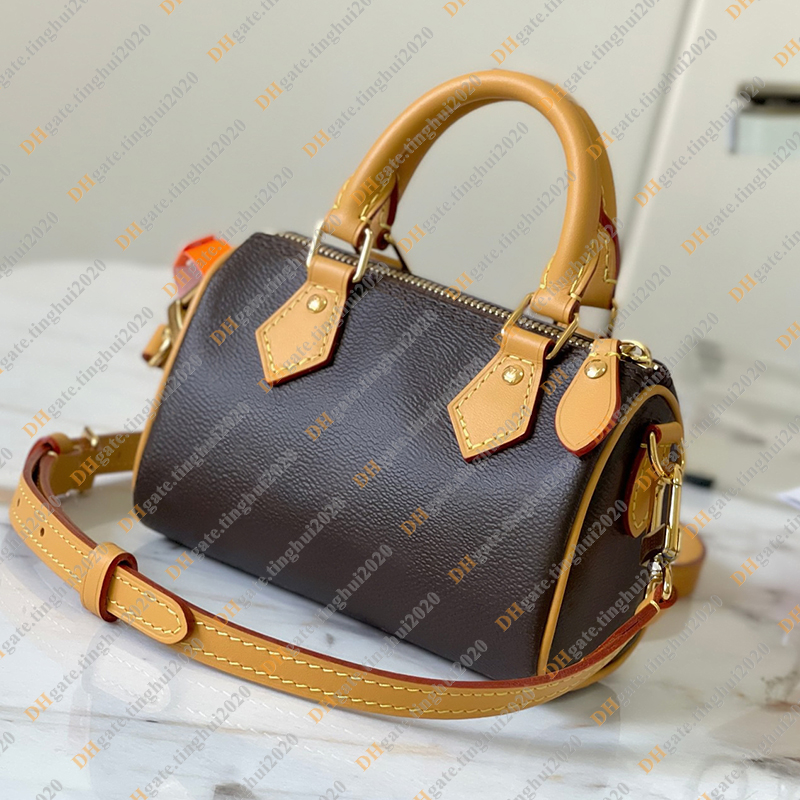 Ladies Fashion Casual Designe Luxury Boston SP Nano Bag Shoulder Bag Crossbody Totes Handbag Top Handbag Bag Top Mirror Quality M81085 M26573 Purse Pouch