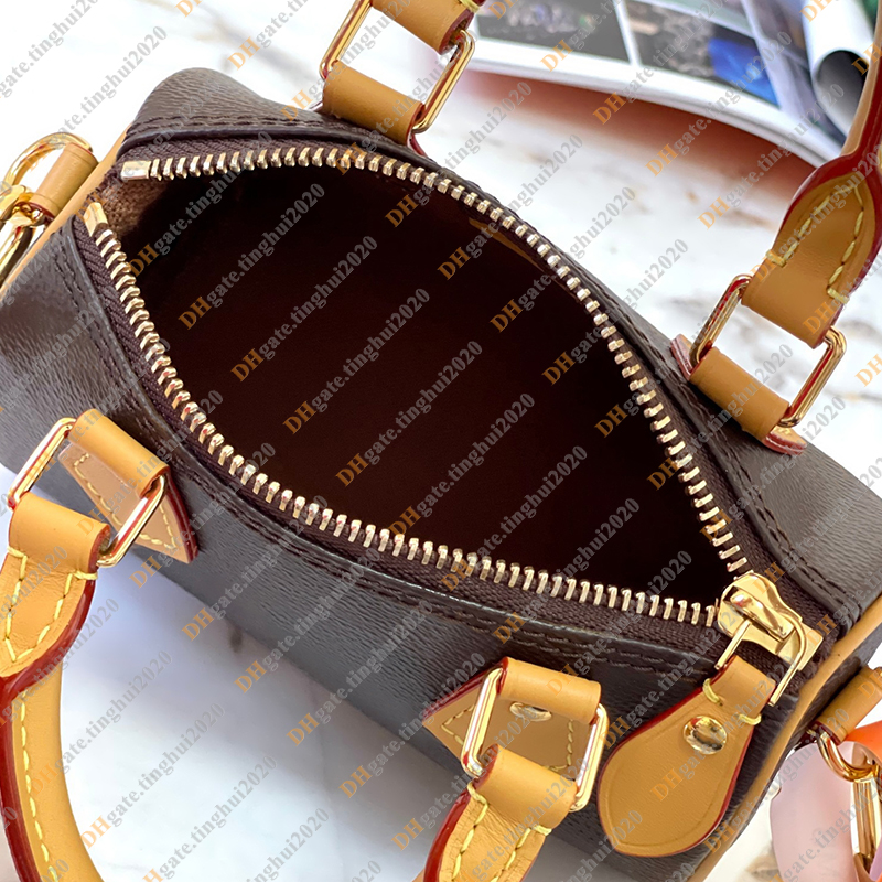 Ladies Fashion Casual Designe Luxury Boston SP Nano Bag Shoulder Bag Crossbody Totes Handbag Top Handbag Bag Top Mirror Quality M81085 M26573 Purse Pouch