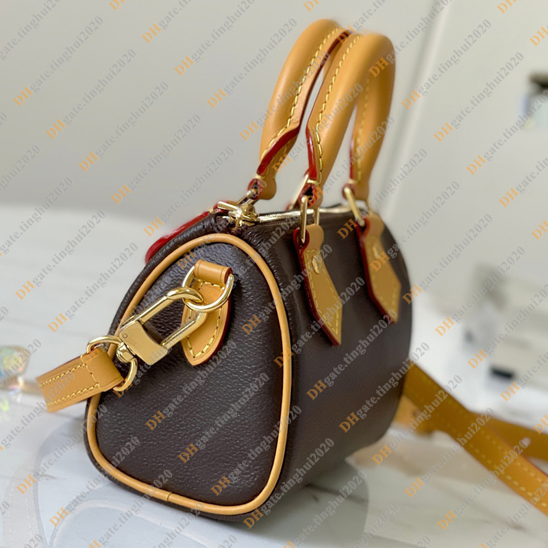Ladies Fashion Casual Designe Luxury Boston SP Nano Bag Shoulder Bag Crossbody Totes Handbag Top Handbag Bag Top Mirror Quality M81085 M26573 Purse Pouch